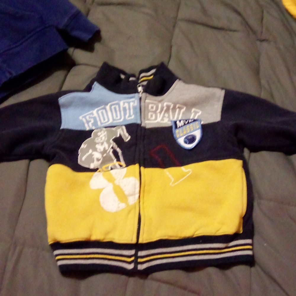 8 jackets size 2t, 1 lined pant.